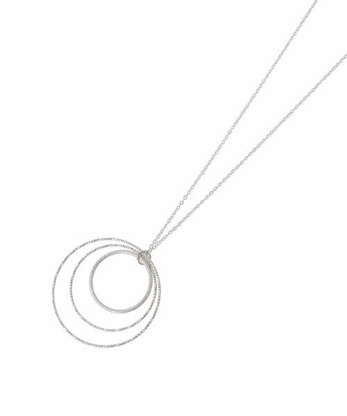 a.v.v（アーヴェヴェ）の「サークルロングネックレス（ネックレス・レディース・シルバー/ゴールド・38）」の11枚目の写真