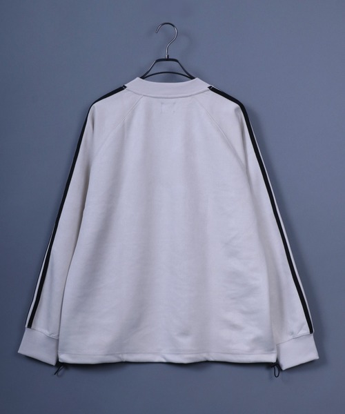 Fake Suede Soccer Game Shirt/フェイクスエード Vネック ゲームシャツ ユニフォーム（スウェット）｜ANPAS（アンパス）