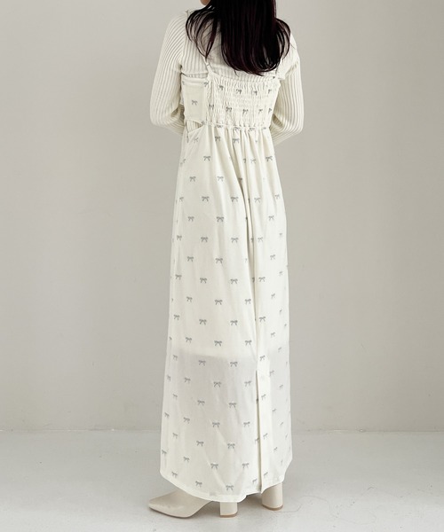 Heather（ヘザー）の「袖フレアリブニット　150139（ニット/セーター・レディース・ピンク/ブラック/ブラック系その他/ブルー/グレー/アイボリー/ベージュ・FREE）」の18枚目の写真