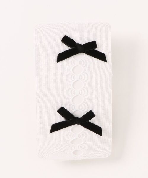 セール】【 Port / ポート 】 ロマンティック リボン デザイン タイツ_