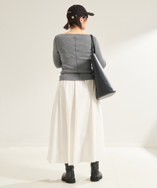 plage（プラージュ）の「《追加》super100s Jersey boat/N プル