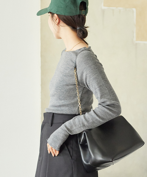 plage（プラージュ）の「《追加》super100s Jersey boat/N プル