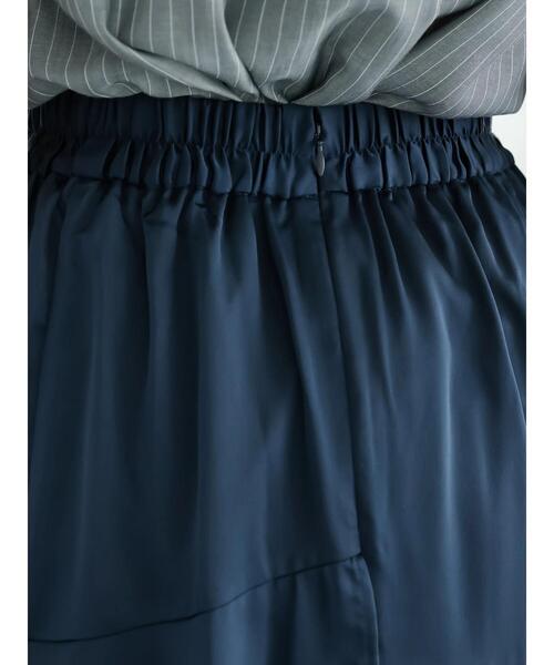 Te chichi（テチチ）の「アシンメトリーティアードロングスカート（スカート・レディース・ブラウン/グレー/ネイビー・F）」の4枚目の写真