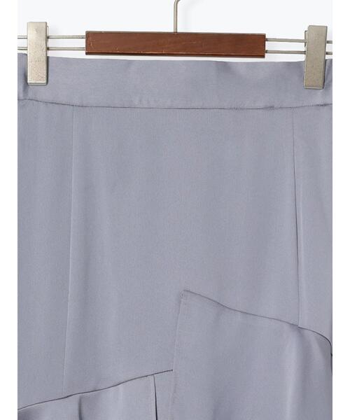 Te chichi（テチチ）の「アシンメトリーティアードロングスカート（スカート・レディース・ブラウン/グレー/ネイビー・F）」の8枚目の写真