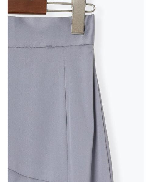 Te chichi（テチチ）の「アシンメトリーティアードロングスカート（スカート・レディース・ブラウン/グレー/ネイビー・F）」の9枚目の写真