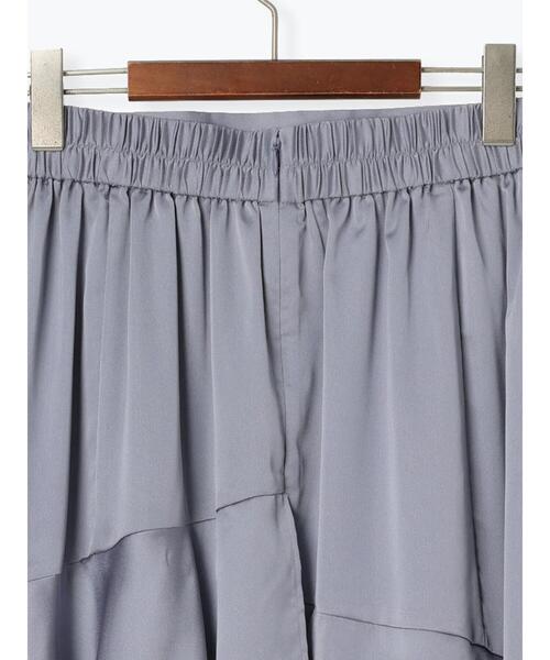 Te chichi（テチチ）の「アシンメトリーティアードロングスカート（スカート・レディース・ブラウン/グレー/ネイビー・F）」の11枚目の写真