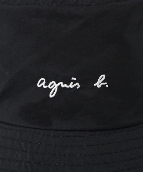 agnes b.（アニエスベー）の「キッズ ハット（ハット・キッズ・ブラック・FREE）」の3枚目の写真