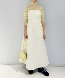 【ne Quittez pas / ヌキテパ】Quilting Cami Dress
