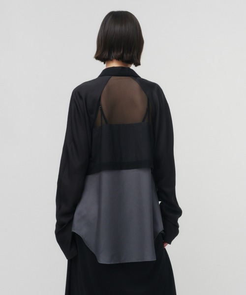 LAYERING SHEER SHIRTS / レイヤリングシアーシャツ（シャツ