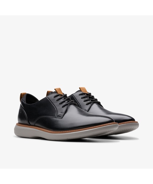 Clarks（クラークス）の「Brantin Plain / ブランティンプレーン（ブラックレザー）（ドレスシューズ・メンズ・ブラック・UK6/UK6.5/UK7/UK7.5/UK8/UK8.5/UK9/UK9.5/UK10/UK10.5/UK11）」の4枚目の写真