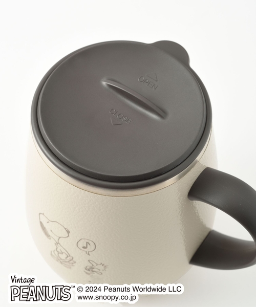 212 KITCHEN STORE（トゥワントゥキッチンストア）の「PEANUTS 蓋つきステンレスマグ Tall ECUR ＜BRUNO ブルーノ＞（グラス/マグカップ/タンブラー・レディース・その他・00）」の2枚目の写真