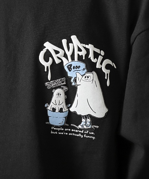 LUXSTYLE（ラグスタイル）の「ゴーストおばけ発泡バックプリントロンT
