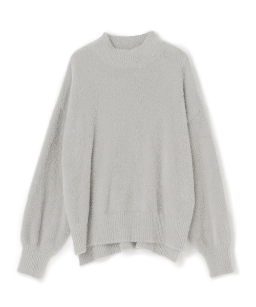 CROSS FUNCTION(クロスファンクション)の「《洗えるニット》マシュマロフェザーハイネックニット【CF/クロスファンクション】(ニット/セーター・レディース・ブルー/アイボリー/ブラック/ライトピンク/ライトグレー/カーキ・M/L/LL)」の13枚目の写真