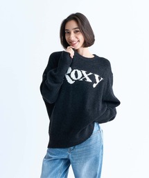 WISH UPON THE STAR/ロキシーグラデーションワンポイントロゴニット