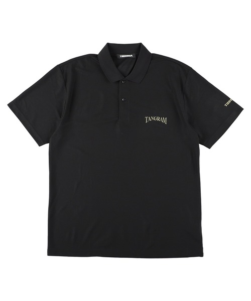 TANGRAM タングラム マスターズ ポロシャツ ブラック セール】VA POLO SHIRTS（ポロシャツ）｜TANGRAM（タングラム