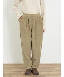 Samansa Mos2 | 【Lサイズ WEB限定】コーデュロイテーパードパンツ(その他パンツ)