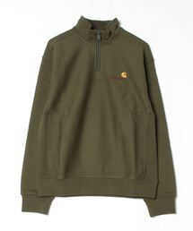 Carhartt WIP(J[n[g_u[ACs[)HALF ZIP AMERICAN SCRIPT SWEAT(XEFbg)
