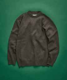 417 EDIFICE | コットンカシミヤ スムース クルー(ニット/セーター)