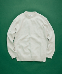 417 EDIFICE | コットンカシミヤ スムース クルー(ニット/セーター)