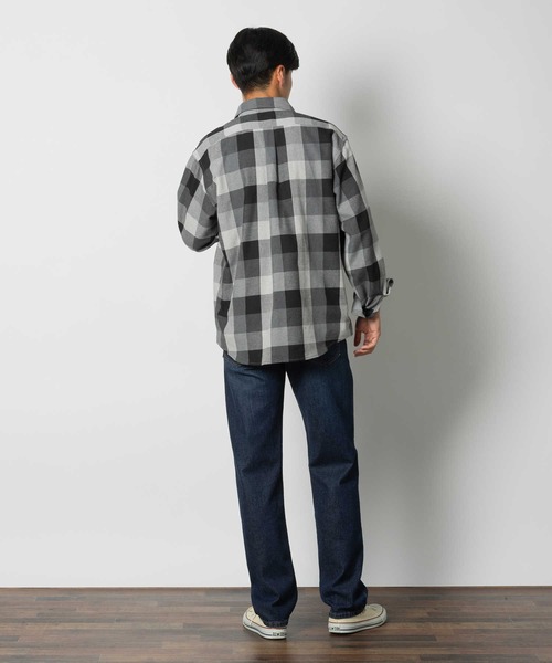 Levi's(リーバイス)の「Levi's(リーバイス)【メンズ】「WARM」「505」デニムパンツレギュラーストレート(デニムパンツ・メンズ・ダークインディゴブルー・32inch/29inch/30inch/31inch/33inch/34inch/36inch/28inch)」の5枚目の写真