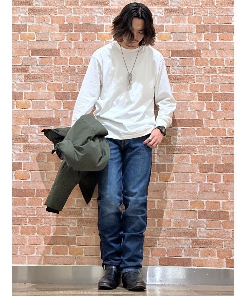 Levi's(リーバイス)の「Levi's(リーバイス)【メンズ】「WARM」「505」デニムパンツレギュラーストレート(デニムパンツ・メンズ・ダークインディゴブルー・32inch/29inch/30inch/31inch/33inch/34inch/36inch/28inch)」の14枚目の写真