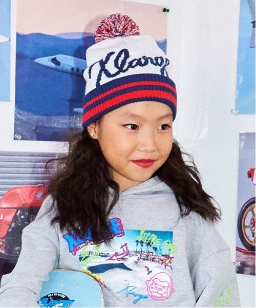 セール】ライン入りニットキャップ（キャップ）｜XLARGE KIDS