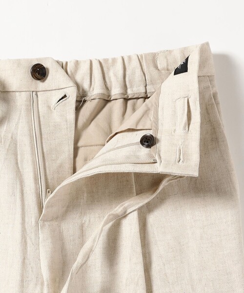 BRILLA per il gusto（ブリッラペルイルグースト）の「リネンコットン ヘリンボーン イージーパンツ（その他パンツ・メンズ・ベージュ・44/46/48/50/52）」の4枚目の写真