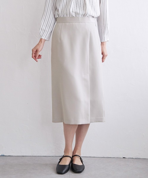 【洗濯機で洗える／セットアップ対応】ウォッシャブルスカート（スカート）｜IKKA LOUNGE（イッカラウンジ）