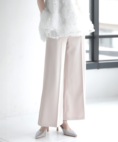 セミワイドタックパンツ（その他パンツ）｜MERAKI（メラキ）