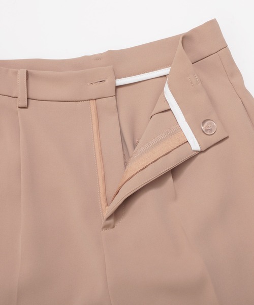 MERAKI(メラキ)の「セミワイドタックパンツ(その他パンツ・レディース・ベージュ/ブラック/ライトグレー/アイボリー・S/M)」の21枚目の写真