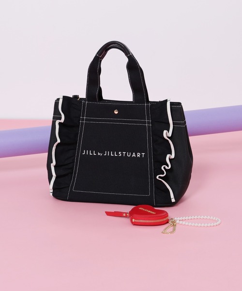 特別セール❗一度のみ着用❗定価27800円　JILL STUART 黒　8cm JILL by STUART 「JILL STUART」 2WAYバッグ FREE ブラック