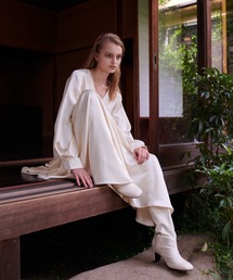 THE MILES（ザ マイルズ）の「THEODORIC.dy Jacquard Vest Set One-piece ジャガードベストセットワンピース（ワンピース）」