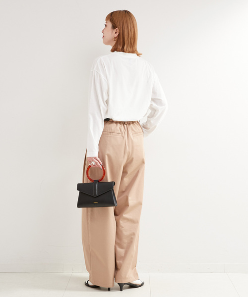 B.C STOCK（ベーセーストック）の「MCL/エムシーエル 別注 フォトプリントロンT（Tシャツ/カットソー・レディース・ホワイト×ホワイト/ホワイト系その他/ホワイト・FREE）」の21枚目の写真