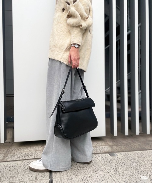 Scrap Book(スクラップブック)の「【ADD CULUMN】ROLLA M(ショルダーバッグ・レディース・ブラウン系その他/ブラック・FREE)」の7枚目の写真