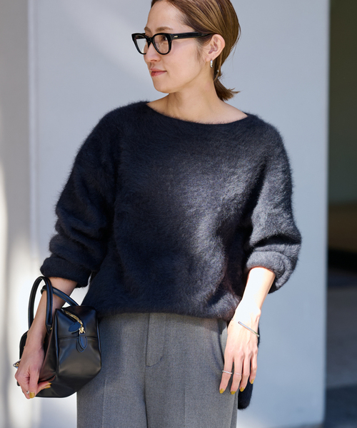 FRAMeWORK（フレームワーク）の「≪追加≫FOX/CASHMERE ボートネック