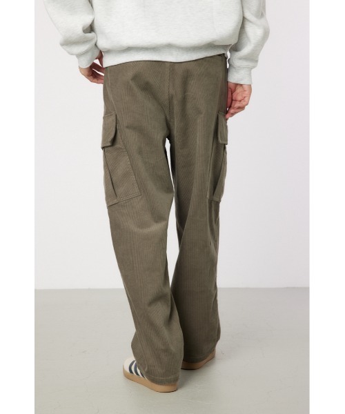 RODEO CROWNS WIDE BOWL（ロデオクラウンズワイドボウル）の「コーデュロイ カーゴパンツ（カーゴパンツ・メンズ・オフホワイト/ブラック/カーキ・MEDIUM/LARGE）」の4枚目の写真