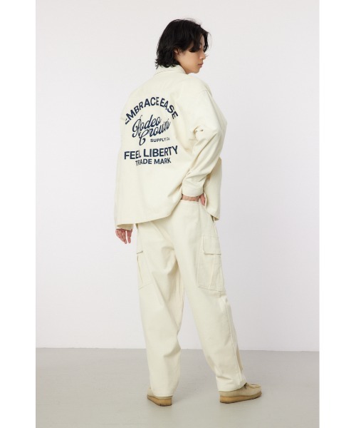 RODEO CROWNS WIDE BOWL（ロデオクラウンズワイドボウル）の「コーデュロイ カーゴパンツ（カーゴパンツ・メンズ・オフホワイト/ブラック/カーキ・MEDIUM/LARGE）」の21枚目の写真