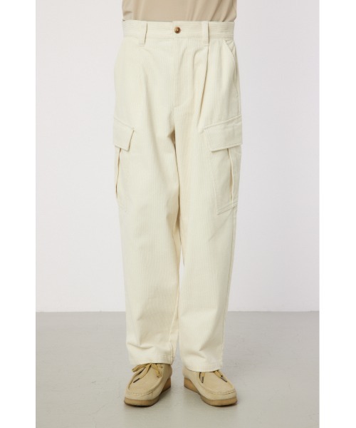 RODEO CROWNS WIDE BOWL（ロデオクラウンズワイドボウル）の「コーデュロイ カーゴパンツ（カーゴパンツ・メンズ・オフホワイト/ブラック/カーキ・MEDIUM/LARGE）」の20枚目の写真