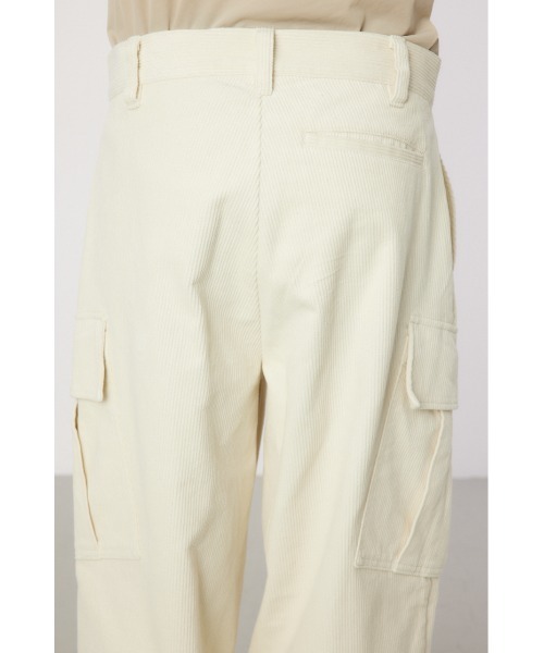 RODEO CROWNS WIDE BOWL（ロデオクラウンズワイドボウル）の「コーデュロイ カーゴパンツ（カーゴパンツ・メンズ・オフホワイト/ブラック/カーキ・MEDIUM/LARGE）」の16枚目の写真