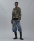 NVRFRGT（ネヴァーフォーゲット）の「3D TWISTED JORTS（デニムパンツ・1）」