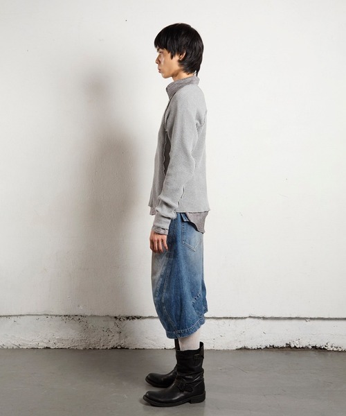 3D TWISTED JORTS（デニムパンツ）｜NVRFRGT（ネヴァーフォー