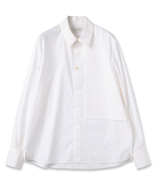 クルニcullni シャツ　ホワイト CULLNI（クルニ）の「STUDIOUS別注 New Standard Shirt（シャツ