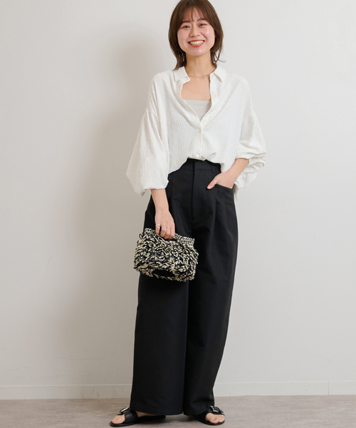 ☆美品☆ JOURNAL STANDARD relume ブラウス メニークロスシャツ（シャツ／ブラウス）｜JOURNAL STANDARD