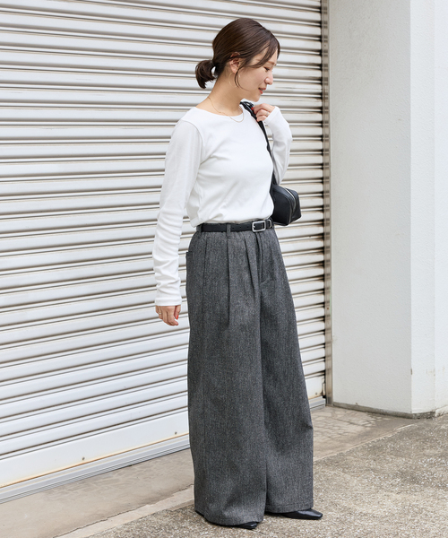 JOURNAL STANDARD(ジャーナルスタンダード)の「《追加》ベアテレココンパクトプルオーバー(Tシャツ/カットソー・レディース・ホワイト/ブラック・FREE)」の15枚目の写真