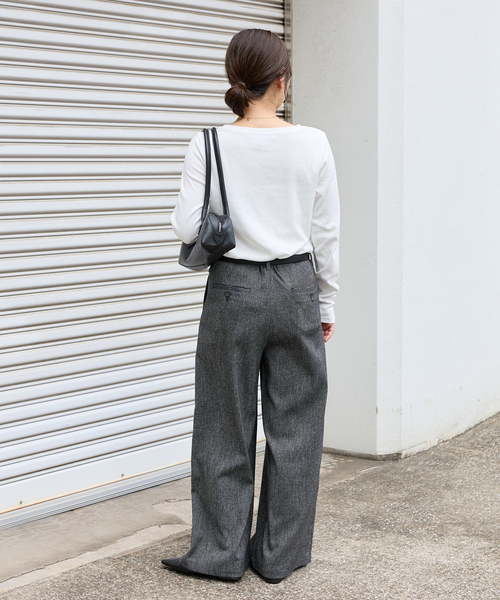 JOURNAL STANDARD(ジャーナルスタンダード)の「《追加》ベアテレココンパクトプルオーバー(Tシャツ/カットソー・レディース・ホワイト/ブラック・FREE)」の16枚目の写真