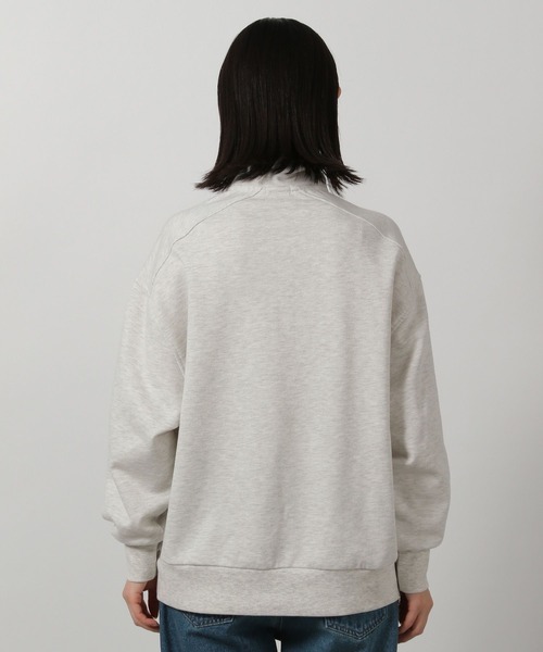 LAKOLE（ラコレ）の「レターロゴハーフZIPプルオーバー / 291834（スウェット・レディース・ピンク/グリーン/オートミール/ネイビー・FREE）」の22枚目の写真