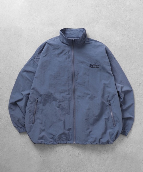 ZIP FIVE】 ワンポイント刺繍 ドローコード内蔵 ナイロン トラック