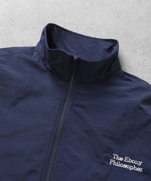 ZIP FIVE】 ワンポイント刺繍 ドローコード内蔵 ナイロン トラック
