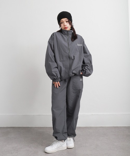 【激レア】 90s Santafe ナイロンセットアップ 刺繍XL ドローコード 激レア】 90s Santafe ナイロンセットアップ 刺繍XL ドローコード