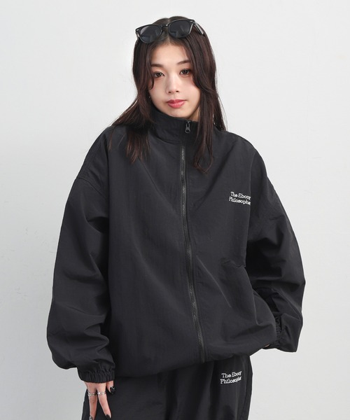 セール】【ZIP FIVE】 ワンポイント刺繍 ドローコード内蔵 ナイロン